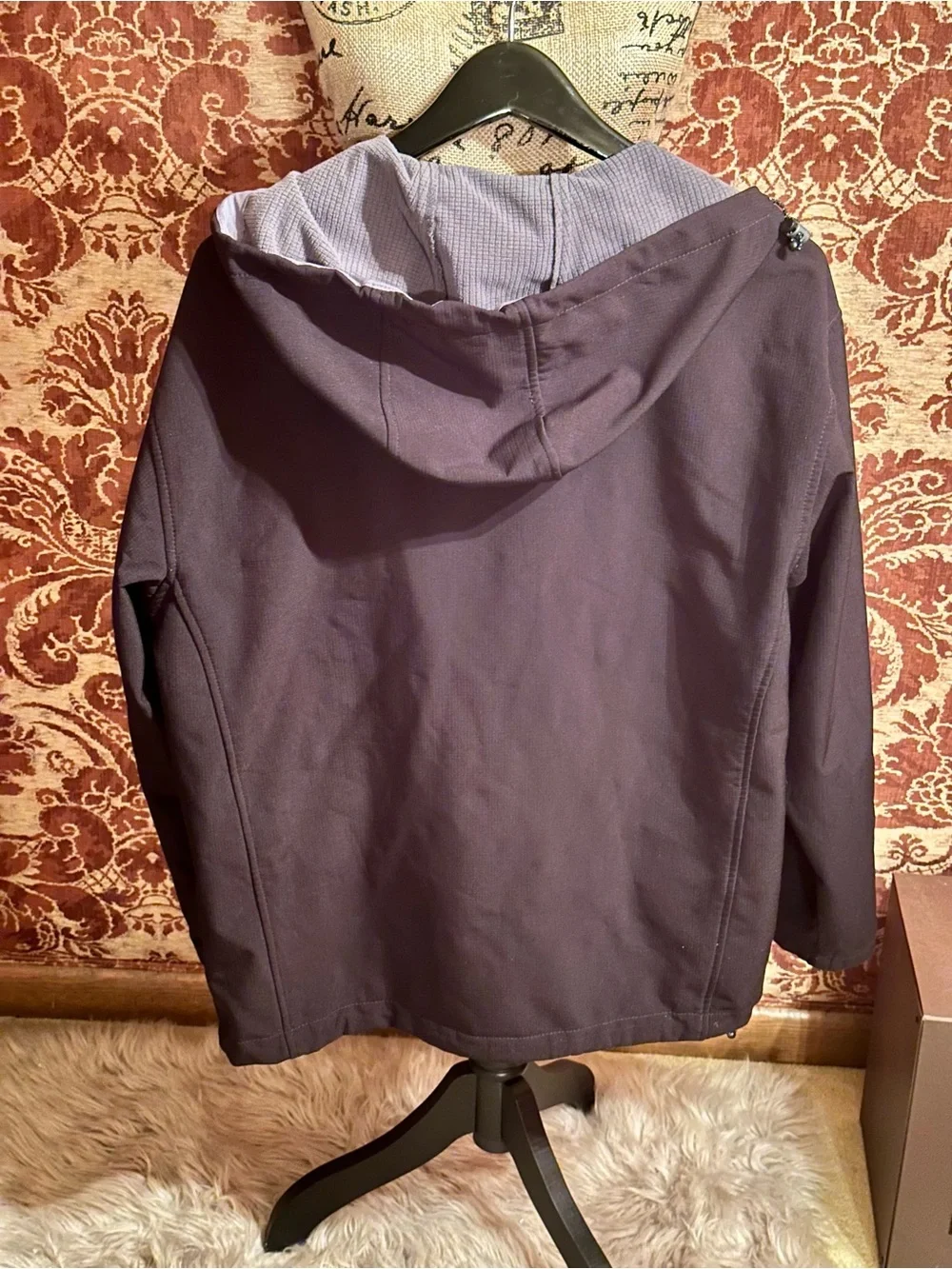 New Balance Men's Plum Hooded Softshell Jacket